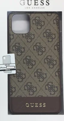 Produktbild von Guess 4G Hard Case Charms iPhone 11 Pro 5,8" braun Cover Schutzhülle