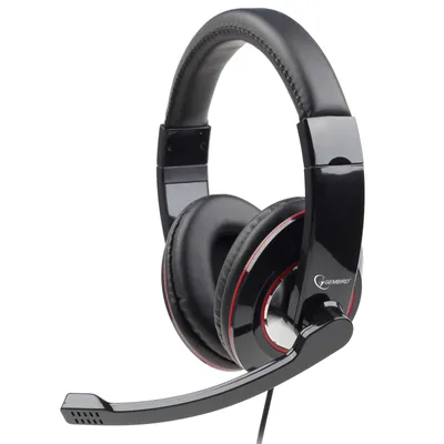 Produktbild von gembird Headset STEREO MHS 001  glänzend Klinke schwarz