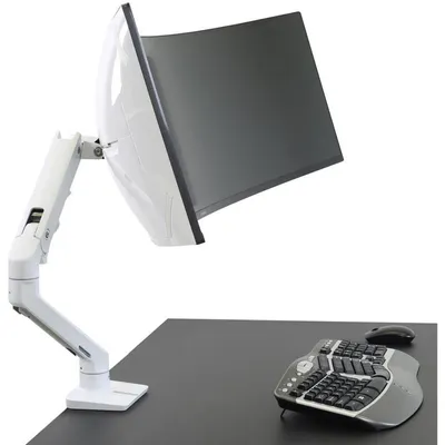 Produktbild von Ergotron 98-540-216, VESA-Adapter, Weiß, 19,1 kg, 75 x 75,100 x 100 mm, 124,5 cm (49"), -5 - 15°