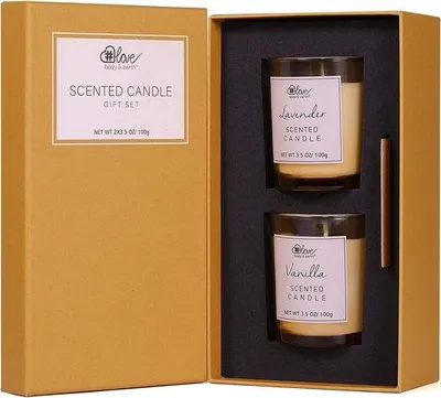 Produktbild von Famanu Duftkerzen Set – Lavendel und Vanille