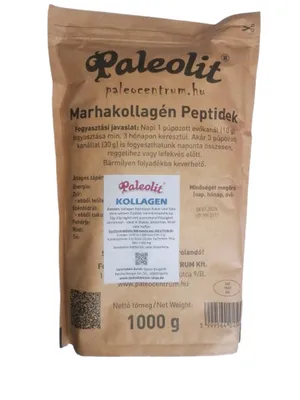 Produktbild von 1 kg Paleolit Kollagen Pulver Rinderkollagen Hydrolysat ohne Zusätze -Geschmacksneutral - Eiweiß-Pulver – Kollagen Peptide Typ 1 2 3 - Labor
