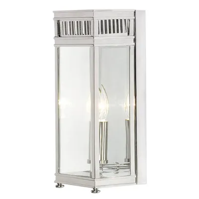 Immagine prodotto di Lampada da parete per esterni, cromo lucido, E14, 40 W, Holborn Elstead