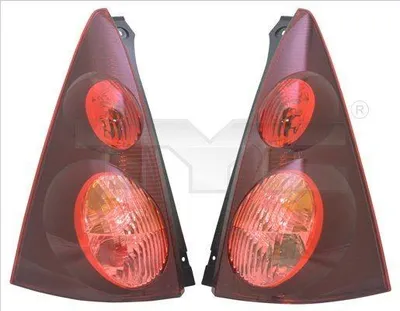 Produktbild von TYC Rückleuchte Heckleuchte Rechts passend für PEUGEOT 107 Schrägheck (PM, PN) für CITROËN C1 (PM, PN)
