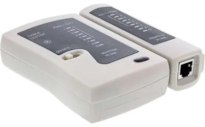 Produktbild von InLine Tester für RJ45 Kabel mit 9 LED, 139 g, 110 mm, 185 mm, 35 mm, 168 g, 700 cm³