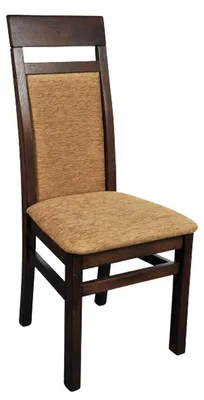 Produktbild von Stuhl 6x Stühle Gruppe Set Wohn - Esszimmer Garnitur Holz Lehn Leder Textil