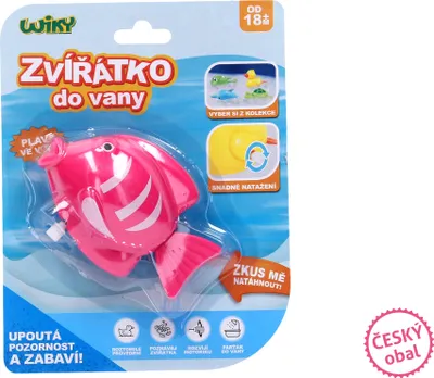 Produktbild von Aufziehbarer Fisch für die Badewanne, 10,5 cm – tschechische Verpackung