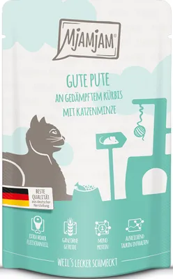 Image de Mjamjam Quetschie de bonne dinde au potiron cuit à la vapeur 125gx12