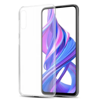 Image de Cadorabo Housse pour Honor 9X PRO Housse de protection en transparent Housse TPU silicone Couverture Etui Case