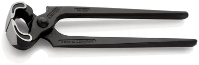Image de Pince à bec Knipex tête polie, poignées noires en longueur de 225 mm - 50 00 225 SB