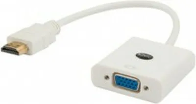 Obrázok produktu pre Savio CL-27B, 0,1 m, Typ HDMI (štandard), VGA (D-Sub), Samec, Samica, 1920 x 1200 px