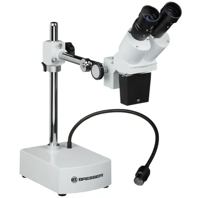 Obrázek produktu pro Bresser - 12633 - Biorit ICD-CS, stereomikroskop s LED osvětlením, 5x-20x