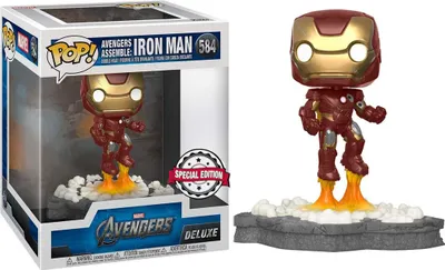 Immagine prodotto di Figura POP Marvel Avengers Iron Man Assemble Esclusivo