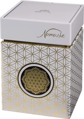 Zdjęcie produktu dla Goebel Lotus - Blume des Lebens weiß (Teedose, Metall)