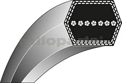 Produktbild von Antriebsriemen Doppel-V-Riemen Typ 4 Bezugslänge 2318 mm