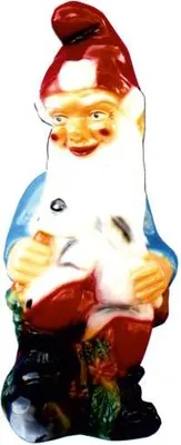 Produktbild von Garten Zwerg Figur Statue Skulptur Figuren Skulpturen Dekoration Deko 8843