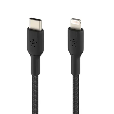 Produktbild von Belkin CAA004BT1MBK Lightning-Kabel 1 m Schwarz