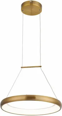 Zdjęcie produktu dla Lampa wisząca LED Thea ciemny złoty 24W Neutralna biel 1920lm aluminium wym:120x40x40cm IP20 Reality