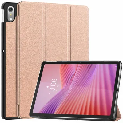 Produktbild von Schutzhülle für Lenovo Tab P11 11 Zoll TB-J606 / P11 Plus TB-J607 (2020) Smart Cover Etui Tasche Wake Up Sleep Hülle Standffunktion Klappetui - Rose