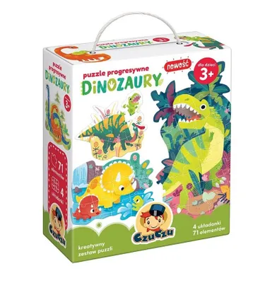 Produktbild von CZUCZU 5902983491538, 9 Stück(e), Dinosaurier, 3 Jahr(e)