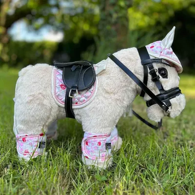Immagine prodotto di DesignSet Cuddle Pony in lana bianco/rosa