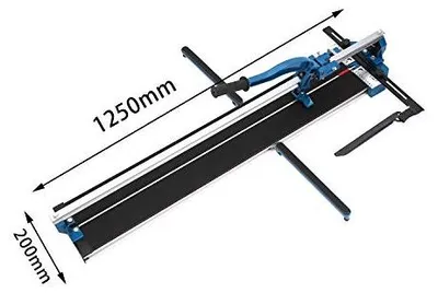 Produktbild von 1000mm Manuelle Fliesenschneider Professioneller mit Einzelschiene und Laserführung, Aluminiumbasis, zum Präzisionsschneiden von Porzellanfliesen Keramik 347714