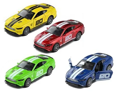 Produktbild von Wiky Spielzeugauto aus Metall mit Rennstreifen und Rückziehmotor 12 cm