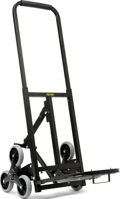 Produktbild von VEVOR Sackkarre Treppensackkarre Treppensteiger höhenverstellbar 100-170kg Stahl