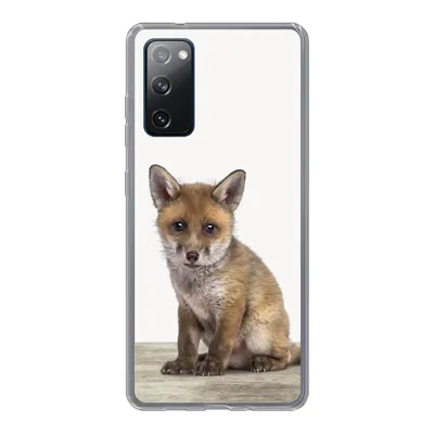 Produktbild von MuchoWow® Handyhülle Schutzhülle Hülle für Samsung Galaxy S20 FE Fuchs - Baby-Fuchs - Kinder - Mädchen - Jungen Silikon Softcase Handy Hülle - Abdeckung