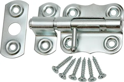 Produktbild von 2 Bolzenriegel Schloßriegel Türriegel  Schubriegel 50 mm Schieberiegel Verzinkt