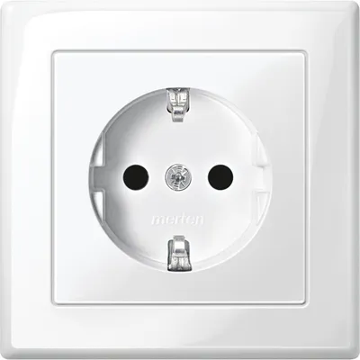 Imagen del producto de MERTEN MEG2300-1419 - CEE 7/3 - CEE 7/4 - Blanco - Resina termoplástica - 250 V - 16 A