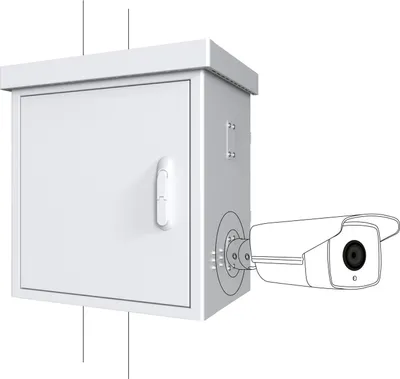 Produktbild von Lanview RCCTV003, 0U, 75 kg, Sperrschloss, 20 kg, Weiß