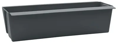 Productafbeelding van vidaXL bloembakken voor Euro-paletten, 24 stuks, grijs, 36 x 13,5 x 9,5 cm