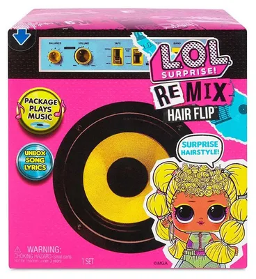Produktbild von L.O.L. Surprise! Remix Hairflip Tots for Sidekick, Babypuppe, Weiblich, 4 Jahr(e), Junge/Mädchen, Mehrfarbig