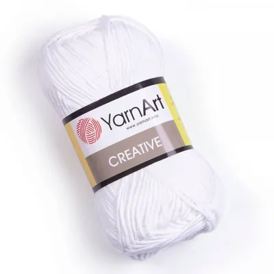 Obrázek produktu pro Yarn Art Creative 220 Optic White Pletací příze