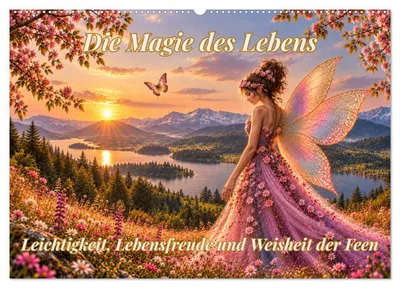 Produktbild von Die Magie des Lebens (Wandkalender 2027 DIN A2 quer), CALVENDO Monatskalender