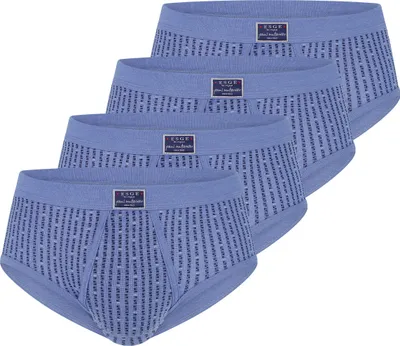 Produktbild von ESGE 4er Pack Jeans Slip / Unterhose Ohne Seitennähte, Weicher Komfortbund und Eingriff, Pflegeleicht und strapazierfähig