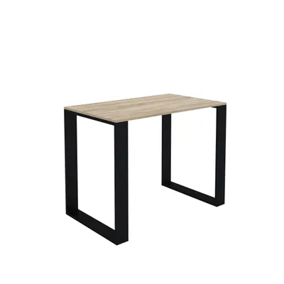 Image de AKKE Sonoma LOFT Table avec pieds noirs LxlxH : 70x60x75 cm