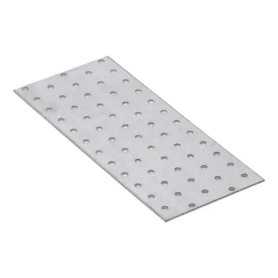 Produktbild von Lochplatte 240 x 100 x 2,00 mm Flachverbinder Holzverbinder verzinkt