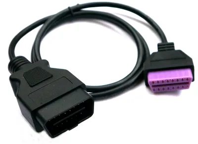 Immagine prodotto di Cavo prolunga AutoDia® con adattatore OBD 2 II, connettore a 16 pin da maschio a femmina, per diagnostica