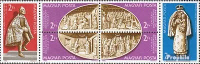 Produktbild von Briefmarken Ungarn 1982 Mi 3587A-3592A Sechserblock (kompl.Ausg.) postfrisch Kunstwerke