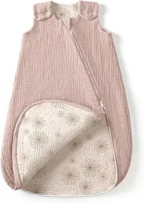 Produktbild von Famanu Babyschlafsack 3-9 Monate - Musselin Baumwolle, 70 cm
