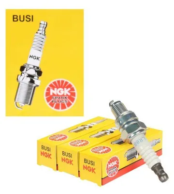 Immagine prodotto di 3 candele LR8B NGK, specifiche SAE, codice prodotto 6208