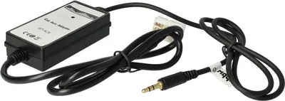 Produktbild von vhbw AUX Audio Adapter Kabel KFZ Radio (145 cm) kompatibel mit Honda Bj. 2002-11 Fit, City Auto, Autoradio