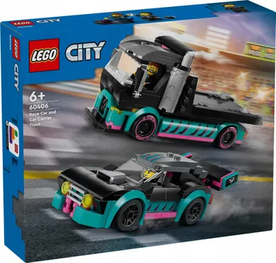 Produktbild von 60406 – LEGO City – Rennwagen und Abschleppwagen