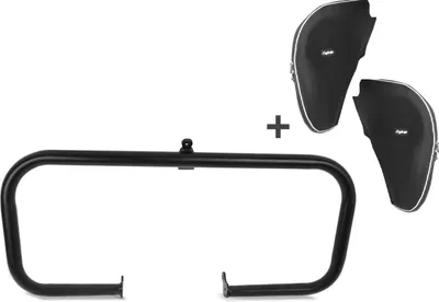 Produktbild von Sturzbügel Set für Harley Davidson Touring 09-25 + Spritzschutz S-Y4
