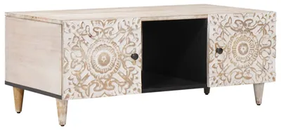 Immagine prodotto di Tavolino da salotto Bianco 100 x 54 x 40 cm