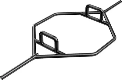 Zdjęcie produktu dla Wytrzymała sztanga sześciokątna SP37910BK, do 226 kg, czarna