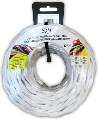 Immagine prodotto di Cavo EDM 3 x 1,5 mm bianco 5 m