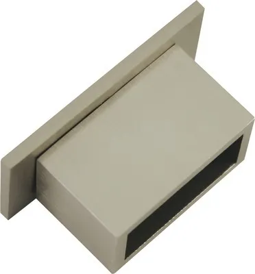 Produktbild von Wandlager für Luxor stahl-gebürstet 35 x 14 mm