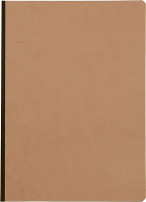 Produktbild von Clairefontaine 5x Notizbuch AgeBag A4 Leinen blanko 96 Blatt - Tabak 79140C